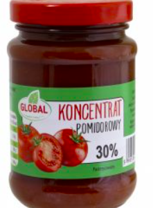 GLOBAL KONCENTRAT POMIDOROWY 30% 190G/20