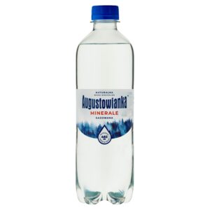 AUGUSTOWIANKA WODA GAZOWANA 0,5L PET