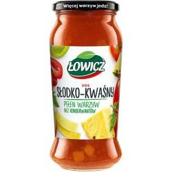 ŁOWICZ SOS 500G SŁODKO-KWAŚNY/6