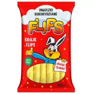SANTE FLIPS CHRUPKI PAŁECZKI KUKURYDZIANE 40G/18