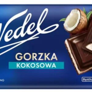 WEDEL CZEK.100G GORZKA NADZ.KOKOSOWA 20