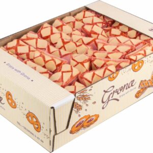 SOFIO CIASTKA LUZ ŁAZANECZKI TRUSKAWKOWE 400G /12