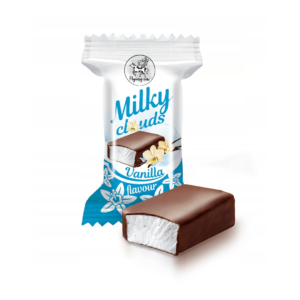 AIM CUK. MILKY CLOUDS PIANKI O SMAKU WANILIOWYM W POL. 1KG