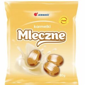 JEDNOŚĆ LANDRYNY MLECZNE 80G/24