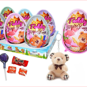 G JAJKO PLASTIKOWE XXL TEDDY SUPRISE EGG 4W1/6 "4"