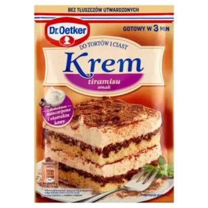 DR. KREM DO TORTÓW TIRAMISU 109G/20 NOWA GRAMATURA