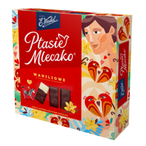 WEDEL PTASIE ML.WANILIA 340G/ 18szt //972
