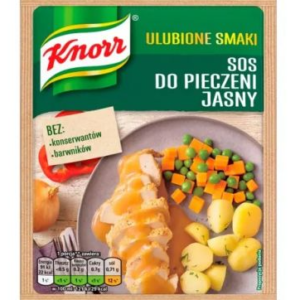 KNOR SOS PIECZENIOWY JASNY 25G/28