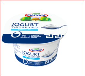 N PIĄTNICA JOGURT GRECKI 150G/12