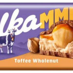 MILKA CZEKOLADA 300G TOFFEE WHOLENUTS/12