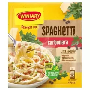 WIN POMYSŁ NA SPAGHETTI CARBONARRA 34G /30
