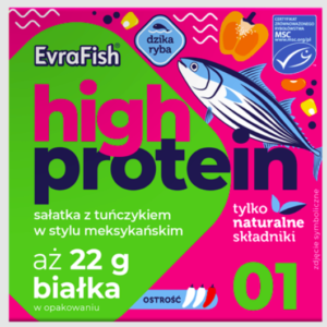EVRA SAŁ. PROTEIN TUŃCZYK W STYLU MEKSYKAŃSKIM 160G/7