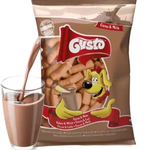 CHRUPKI GUSTO KUKURYDZIANE O SM. KAKAO Z MLEKIEM 80G/18