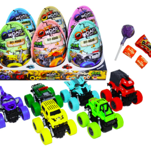G JAJKO PLASTIKOWE XXL SAMOCHÓD OFF ROAD 25G/6 "5" mix