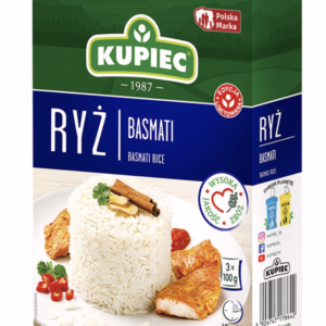 KUPIEC RYŻ BASMATII 3x100G/12