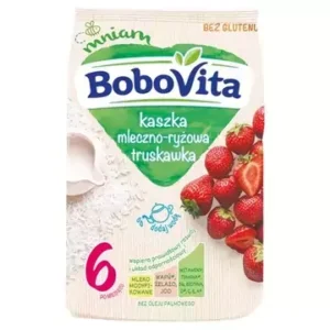 BOBOVITA KASZKA M/R TRUSKAWKA 230G/9 PO 6 MIESIĄCU