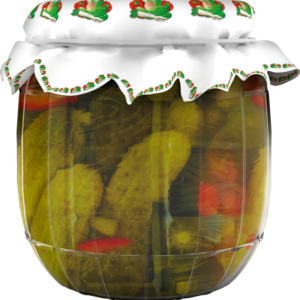 FRUBEX OGÓRKI KORNISZONY 800G/6 BECZUŁKA