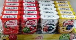 G DRAŻETKI MIK MAKI MIX 16G/20 kartonik KOLOROWE!!! "157"