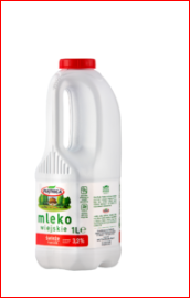 N PIĄTNICA MLEKO WIEJSKIE 3,2% 1L ŚWIEŻE/6