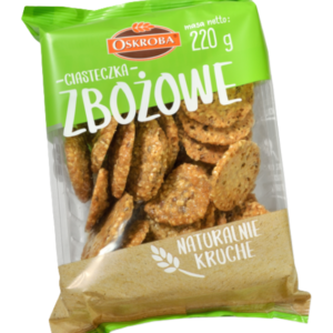 OSKROBA CIASTECZKA -ZBOŻOWE 220g /12
