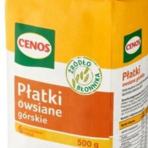 CENOS PŁATKI OWSIANE GÓRSKIE 500G/10 TORBA