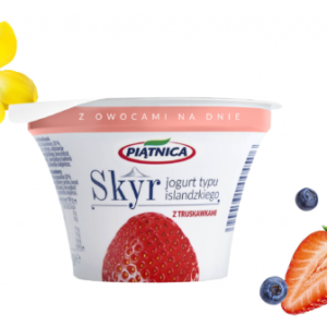 N PIĄTNICA JOGURT SKYR 150g TRUSKAWKA /12