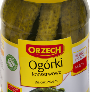ORZECH OGÓREK KONSERWOWY 830g /8