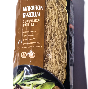 TAO-TAO MAKARON Z BRĄZOWEGO RYŻU 170G !!! NOWOŚĆ