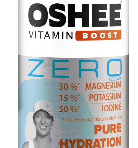 OSHEE VITAMIN BOOST 250ML ZERO ELECTROLYTES+WITAMINY /24 (BRZOSK+CYTRYNA) puszka