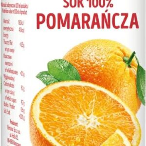 FORTUNA KART.0,2L SOK 100% POMARAŃCZ/24
