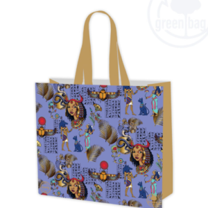 TORBA TKANA EGIPSKIE MOTYWY 40x35x15