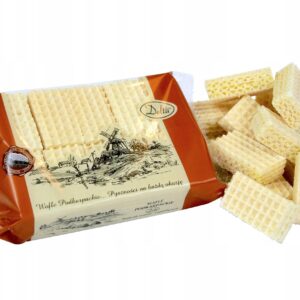 DELTA 450G WAFLE Z MASĄ ŚMIETANKA / 8szt