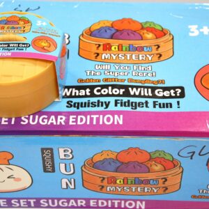 G ZABAWKA GNIOTEK BUN SQUISHY DUŻY ŚWIECĄCY /12 G4