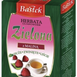 HERBATA BAST.KART.ZIELONA MALINA 100G/6