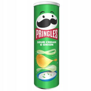PRINGLES CHIPSY 165G CEBULA-ŚMIETA/19