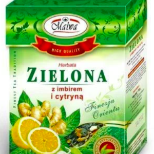 MALWA HERB. 100G ZIELONA Z IMBIR+CYTR