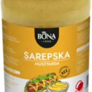 BONA MUSZTARDA 800G SŁOIK SAREPSKA /6