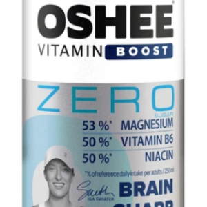 OSHEE VITAMIN BOOST 250ML ZERO MAGNEZ/24 PUSZKA NIEBIESKO-BIAŁA