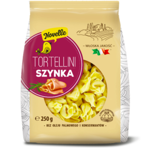 MAKARON NOVELLE TORTELLINI SZYNKA 250G /12