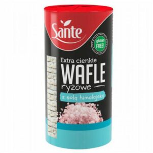 SANTE WAFLE RYŻOWE Z SOLĄ HIMALAJSKĄ 110 EXTRA CIENKIE/12