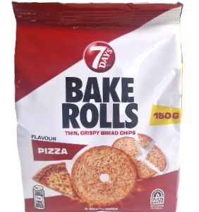 BAKE ROLLS 150G PIZZA/10