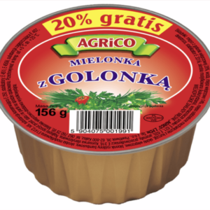 AGRICO 156G KONS. MIELONKA Z GOLONKĄ/12 +GRATIS