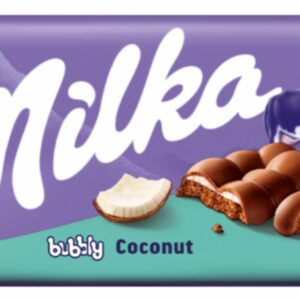 MILKA CZEKOLADA 97G BUBBLY COCONUT/12