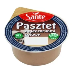 SANTE PASZTET SOJOWY Z PIECZARKĄ 113G/6