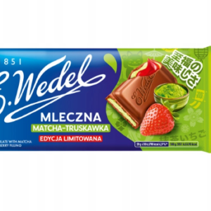 WEDEL CZEK.100G ML.NADZ. MATCHA-TRUSKAWKA/20