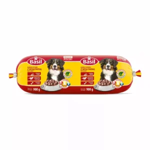 P BASIL KARMA S.PIES 900G WOŁOWINA/10 PAŁKA