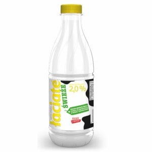 N ŁACIATE MLEKO BUTELKA 2% 1L /6