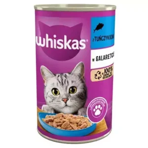 P WHISKAS 400G-PUSZKA TUŃCZYK /24