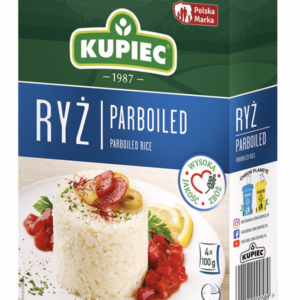 KUPIEC RYŻ PARABOILED 4x100G/12