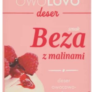 OWOLOVO DESER BEZA Z MALINAMI 120G/17,,